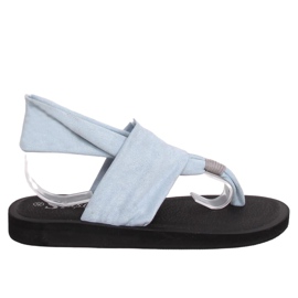 Blau DD82P Blaue Flip-Flops, Baumwolle