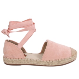 Rosa Damen Espadrilles LL-230P Rosa