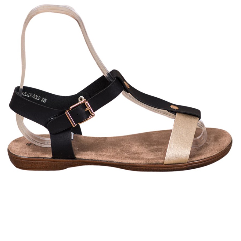 Evento Bequeme Sandalen schwarz