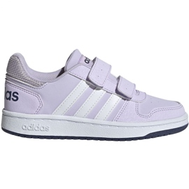 Adidas Hoops 2.0 Cmf Jr EG3771 violett mehrfarbig
