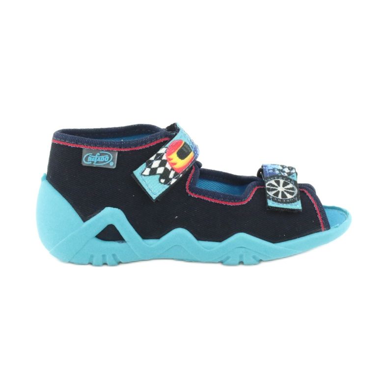 Befado Kinderschuhe 250P095 navy blau blau