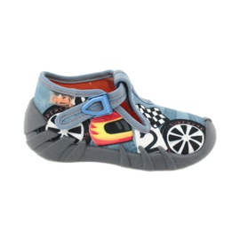 Befado Kinderschuhe 110P369 blau mehrfarbig