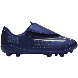 Nike Mercurial Vapor 13 Club Mds Mg PS (V) Jr CJ1149 401 Fußballschuhe marineblau