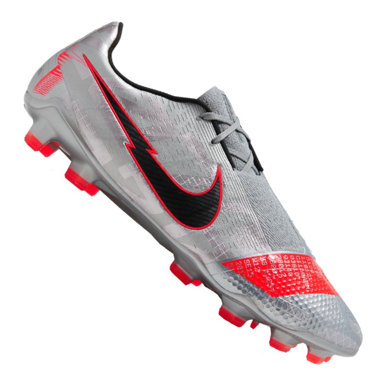 Nike Phantom Vnm Elite Fg M AO7540-906 Fußballschuhe grau silber-