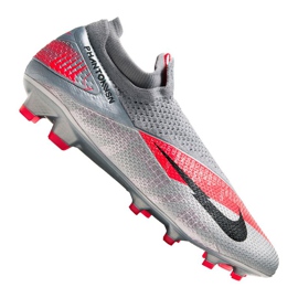Nike Phantom Vsn 2 Elite Df Fg M CD4161-906 Fußballschuhe mehrfarbig silber-
