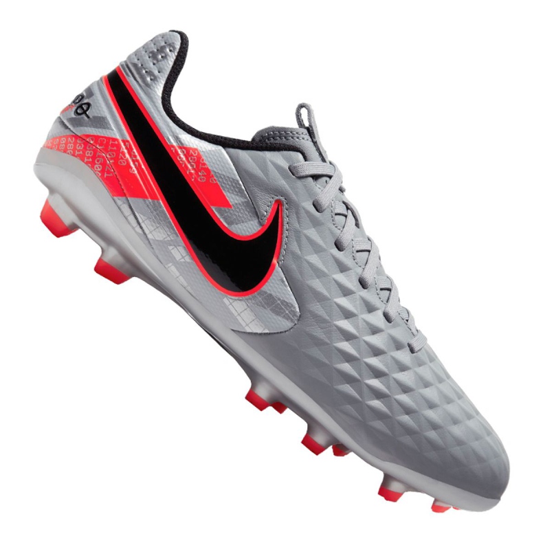 Nike Legend 8 Academy Mg Jr AT5732-906 Fußballschuhe mehrfarbig silber-