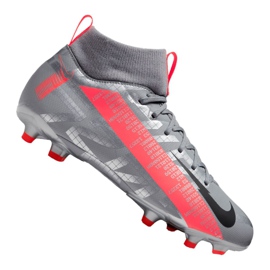 Nike Superfly 7 Academy Mg Jr AT8120-906 Fußballschuhe mehrfarbig silber-
