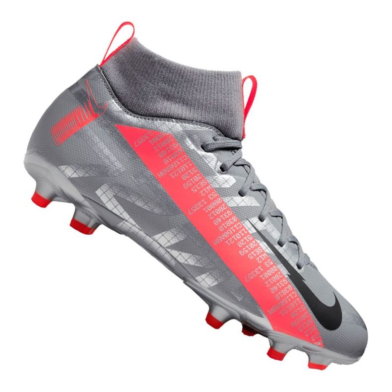 Nike Superfly 7 Academy Mg Jr AT8120-906 Fußballschuhe mehrfarbig silber-