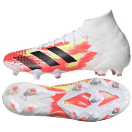 Adidas Predator Dracon 20.1 Fg M EG1599 Fußballschuhe mehrfarbig weiß
