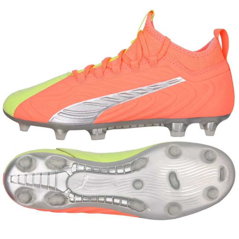 Puma One 20.3 Osg FG / AG M 105961 01 Fußballschuhe mehrfarbig orange