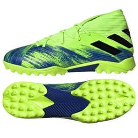 Adidas Nemeziz 19.3 Tf M FV3994 Fußballschuhe mehrfarbig grün