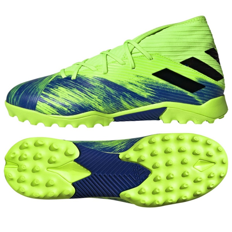 Adidas Nemeziz 19.3 Tf M FV3994 Fußballschuhe mehrfarbig grün