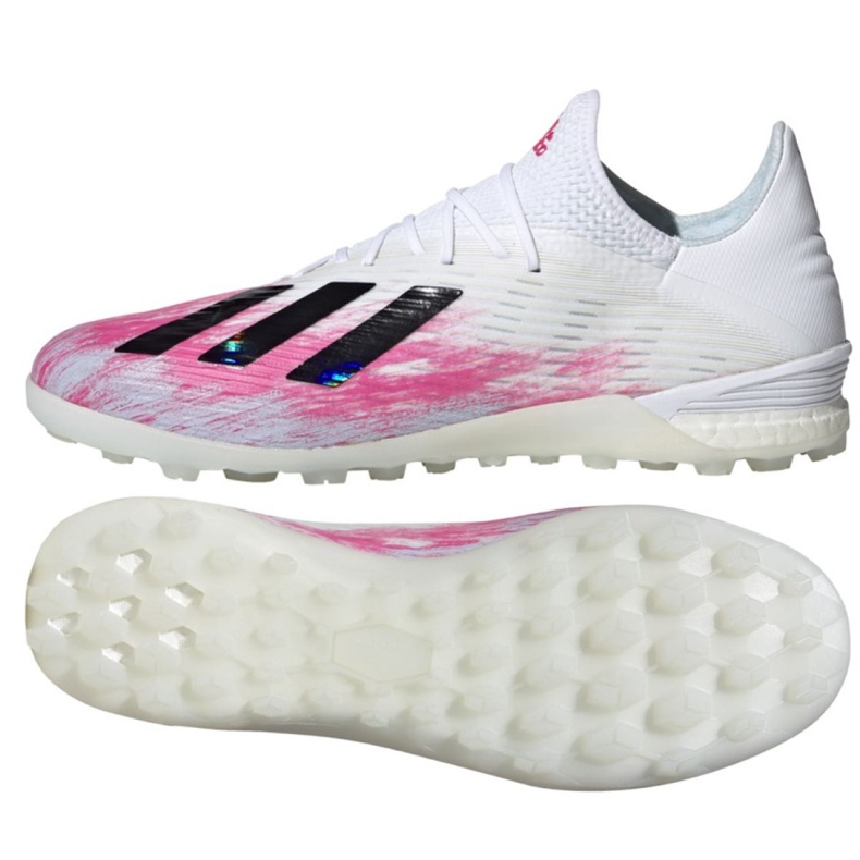 Adidas X 19.1 Tf M EG7135 Fußballschuhe mehrfarbig weiß
