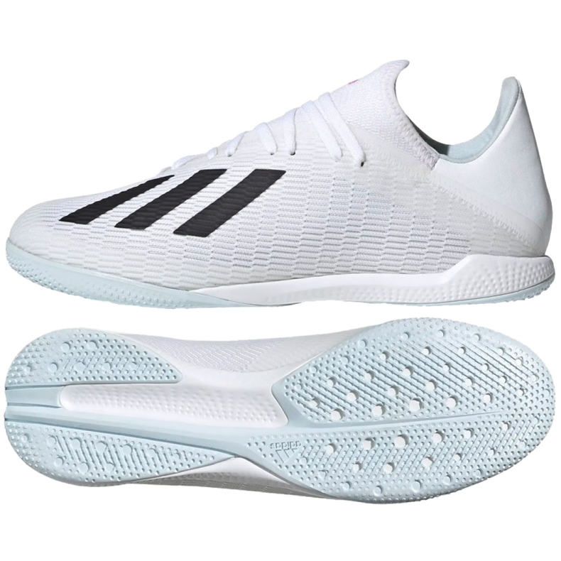 Hallenschuhe adidas X 19.3 In M EG7153 mehrfarbig weiß