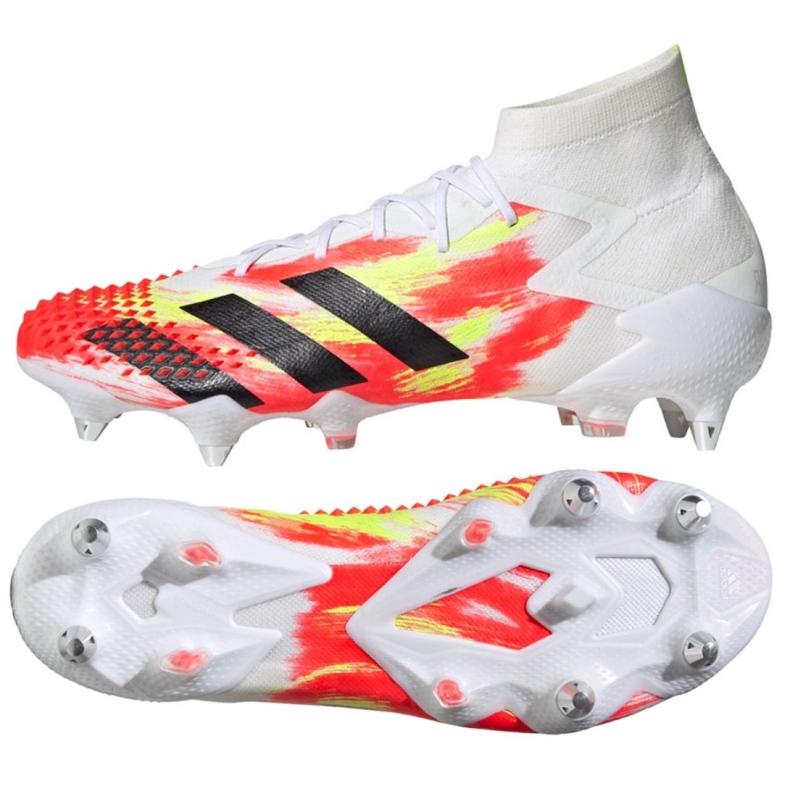 Adidas Predator Mutator 20.1 Sg M EG1601 Fußballschuhe mehrfarbig weiß
