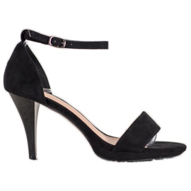 Sexy schwarze High Heels von VINCEZA