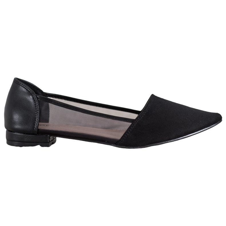 Evento Schwarze Ballerinas mit Mesh