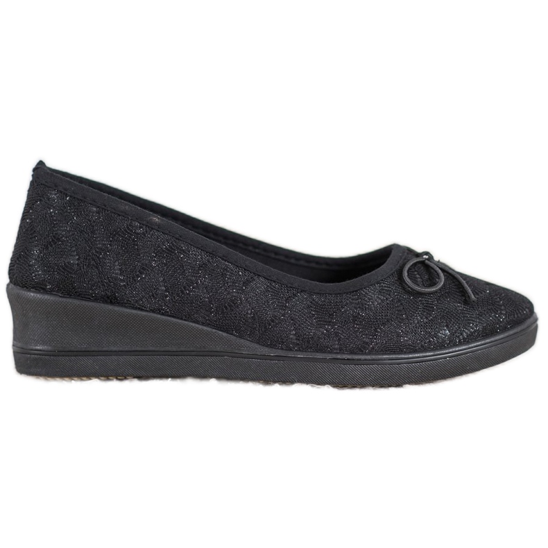 Evento Vinceza Glitzerpumps schwarz