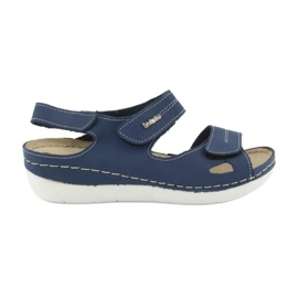 Inblu Damenschuhe 158D142 navy blau