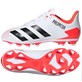 Adidas Predator 20.4 FxG Jr EG0932 Fußballschuhe mehrfarbig weiß