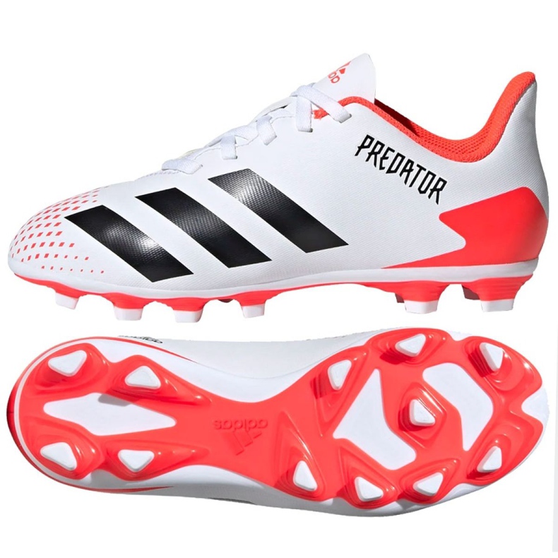 Adidas Predator 20.4 FxG Jr EG0932 Fußballschuhe mehrfarbig weiß
