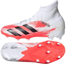 Adidas Predator 20.3 Fg Jr EG0927 Fußballschuhe mehrfarbig weiß