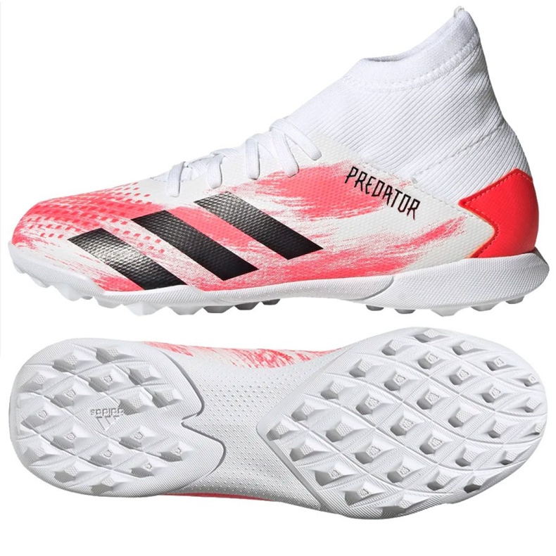 Adidas Predator 20.3 Tf Jr EG0929 Fußballschuhe mehrfarbig weiß