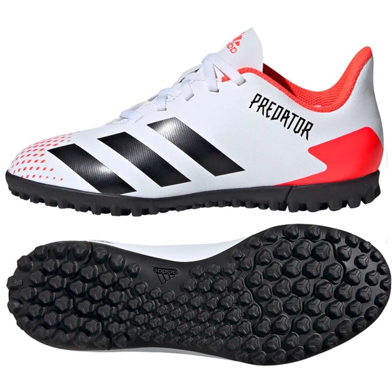Adidas Predator 20.4 FxG Jr EG0933 Fußballschuhe mehrfarbig weiß