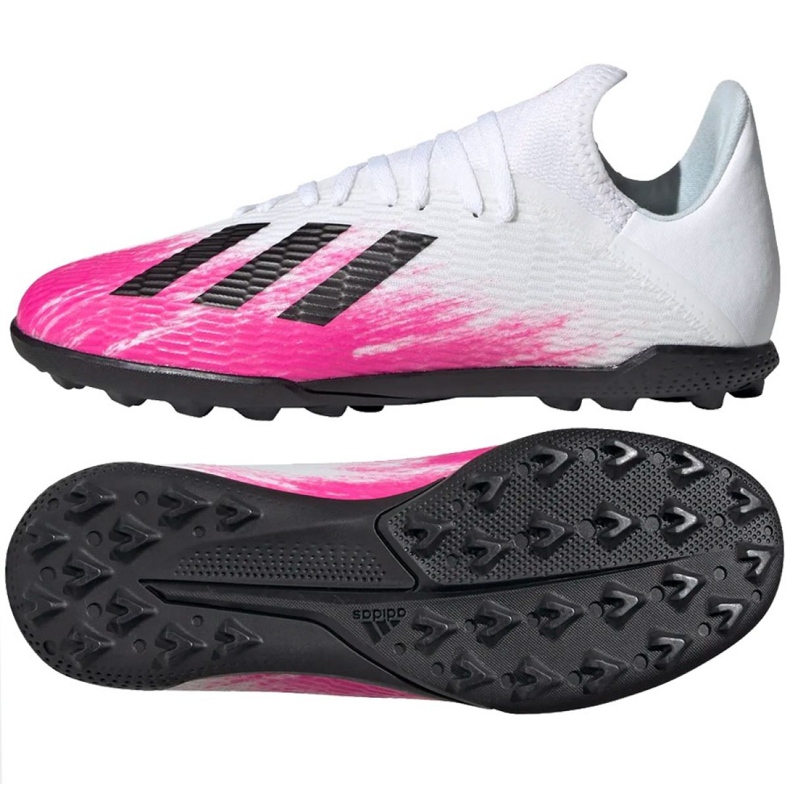 Adidas X 19.3 Tf Jr EG7174 Fußballschuhe mehrfarbig weiß