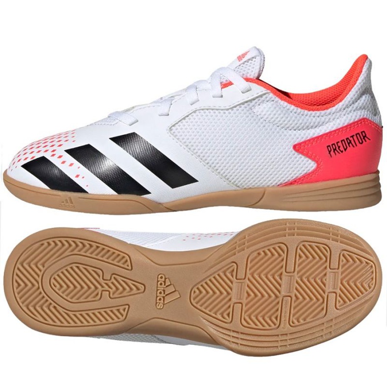 Hallenschuhe adidas Predator 20.4 In Sala Jr EG0930 mehrfarbig weiß