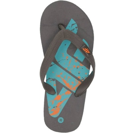 4F Jr HJL20-JKLM002 90S Hausschuhe rot marineblau