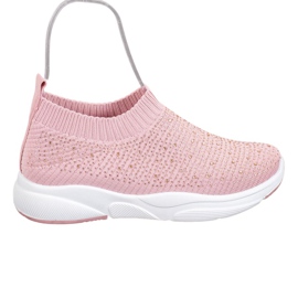 Kayla Sportschuhe mit Kristallen rosa