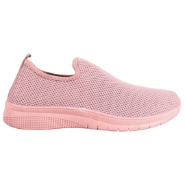 Super Mode Sportschuhe zum Hineinschlüpfen rosa