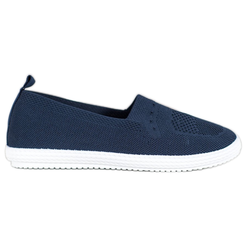 Via Giulia  Marineblaue Slipper