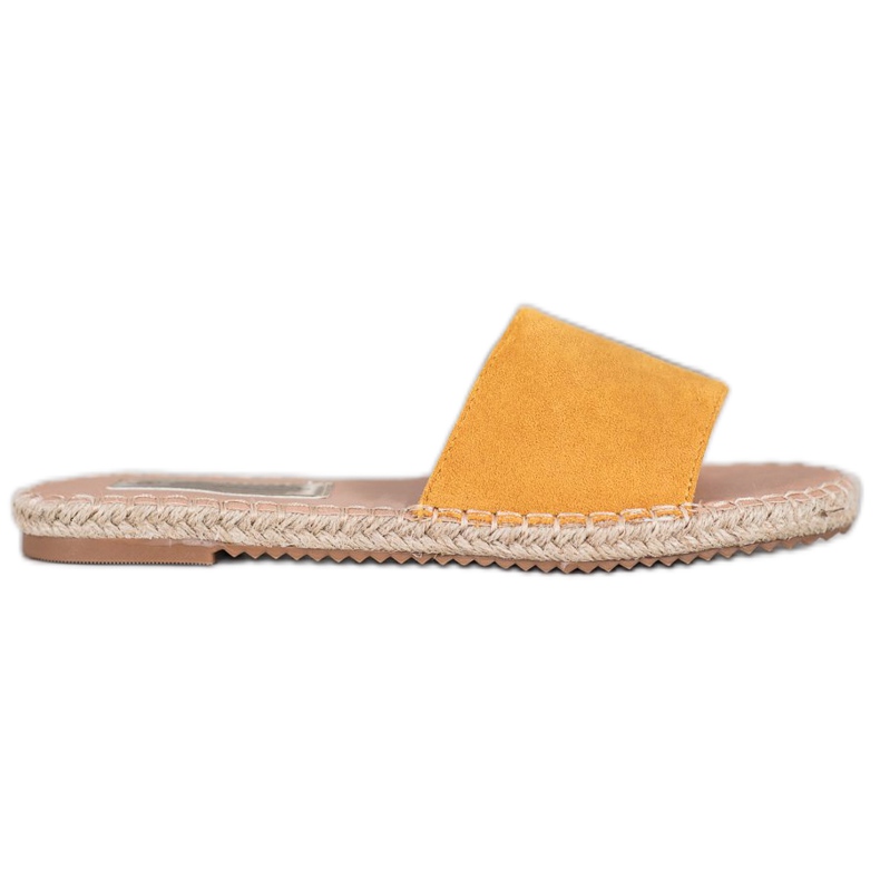 Renda Leichte Espadrilles gelb
