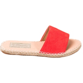 Renda Leichte Espadrilles rot