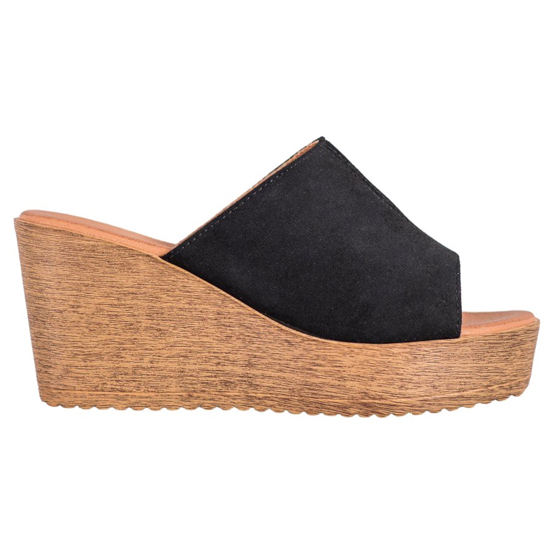 Renda Hochhackige Sandalen schwarz