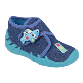Befado Kinderschuhe 523P015 marineblau blau