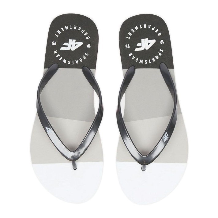 Flip-Flops 4F B H4L20 KLD004 weiß schwarz