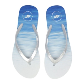 Flip-Flops 4F B H4L20 KLD004 blau grau