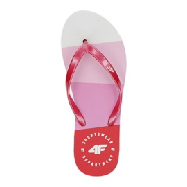 Flip-Flops 4F B H4L20 KLD004 weiß rot