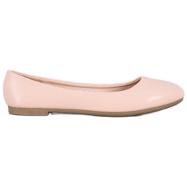 Diamantique Rosa Ballerinas mehrfarbig