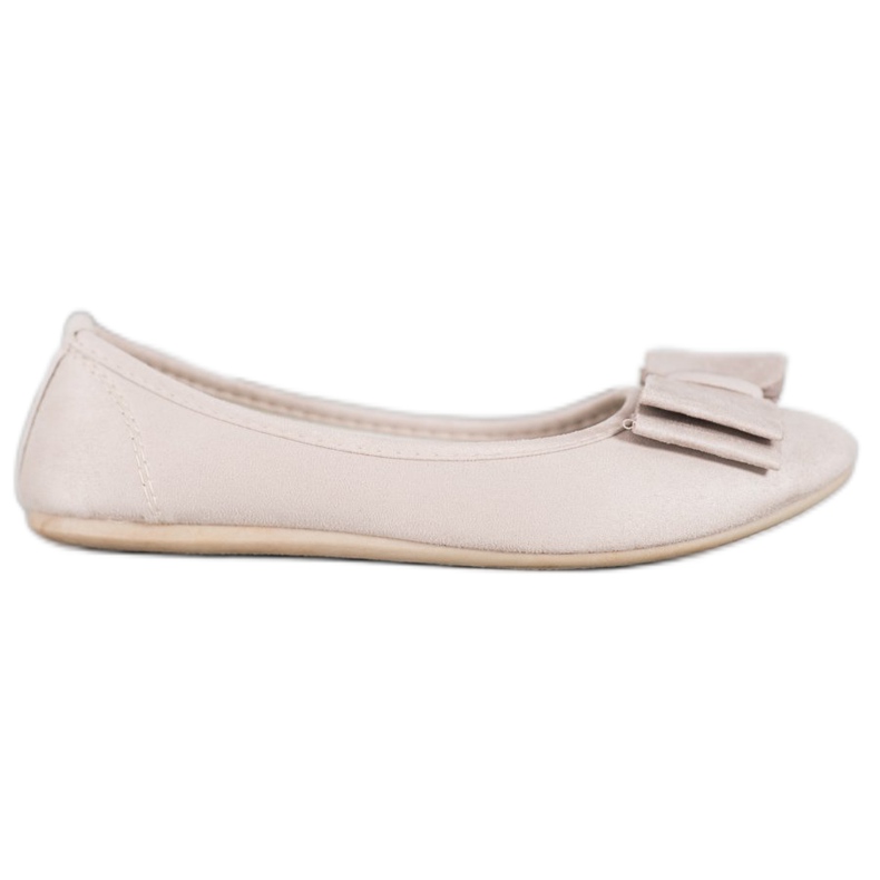 Bona Stilvolle Ballerina mit Schleife braun