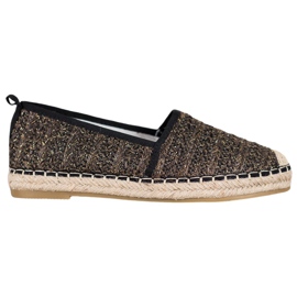Seastar Textil-Espadrilles beige schwarz