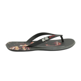 RIDER 82799 ACDC Flip-Flops THONG AD Herren BRASILIEN schwarz mehrfarbig