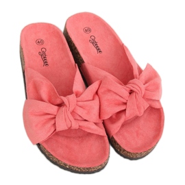 Coral Kork Hausschuhe G-580 Coral rosa