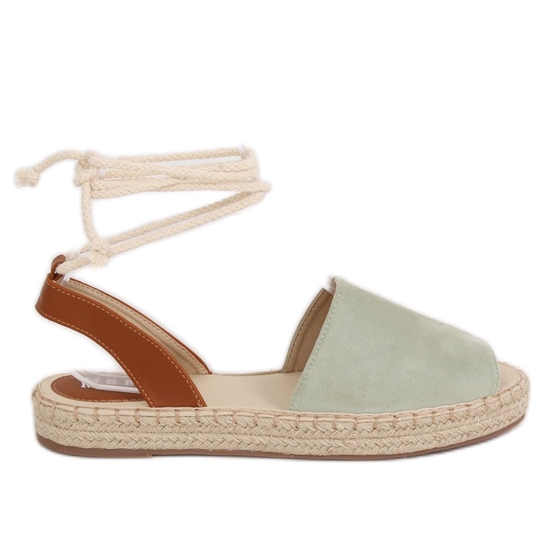 Aquamarine Espadrilles für Damen LL908 Grün
