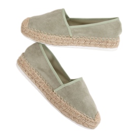 Aquamarine Espadrilles für Damen JH90P Grün