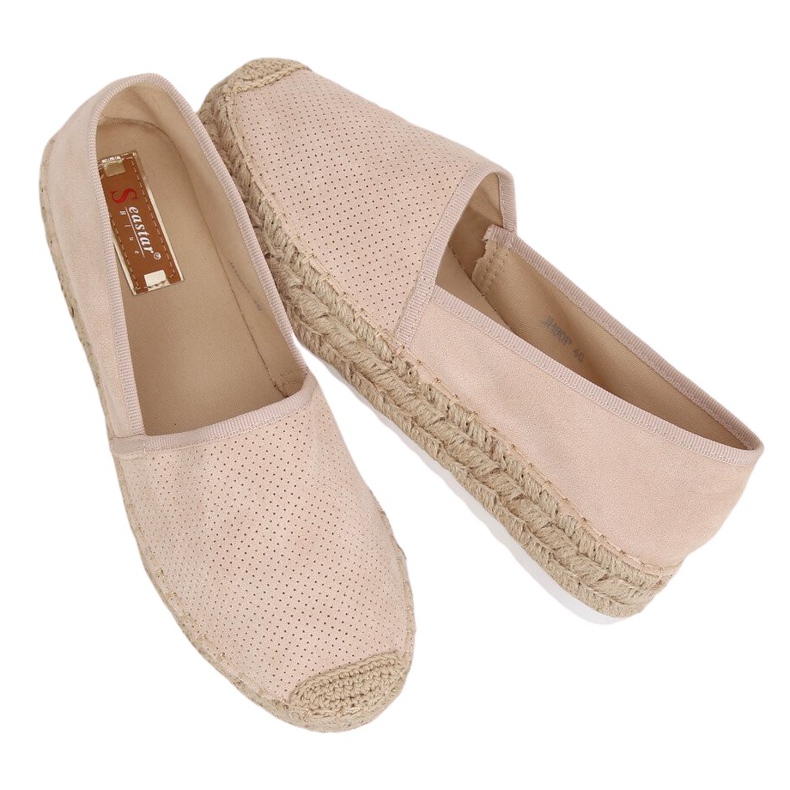 Beige Espadrilles für Damen JH90P Beige