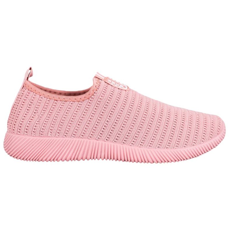 Melisa Slip-On-Schuhe aus Textil rosa